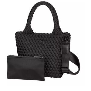 CALIA by Carrie Underwood Black Woven Tote Set